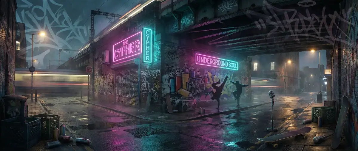 美丽小密挑 - 城市街头文化夜景